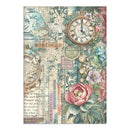Stamperia Gardens of Time Junk Journal, Stickers, Cut-Outs & Backgrounds - Create Happiness