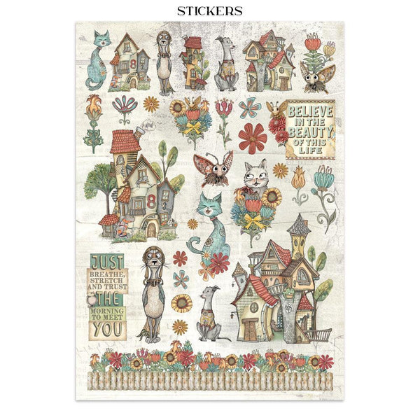 Stamperia Junk Journal Set - Furry Friends