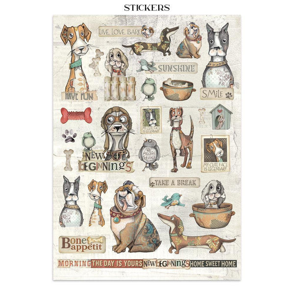 Stamperia Junk Journal Set - Furry Friends