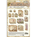 Stamperia 'All Around Cards Collection' packaging with various card designs on a white background.