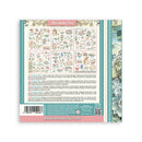 Stamperia product packaging with floral designs and text on a white background