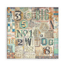 Stamperia Scrapbooking Small Pad 8" x 8" - Backgrounds Selection - Furry Friends