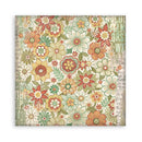 Stamperia Scrapbooking Small Pad 8" x 8" - Backgrounds Selection - Furry Friends
