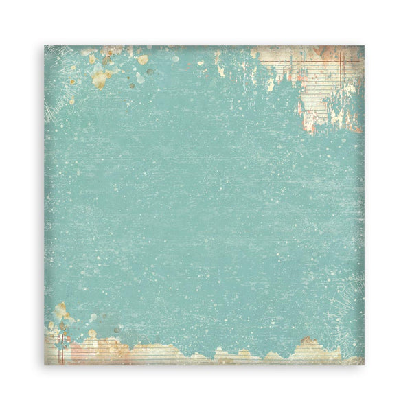 Stamperia Scrapbooking Small Pad 8" x 8" - Backgrounds Selection - Furry Friends