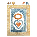 Stamperia Silicone Mould A5 - Baby Frames and Hearts