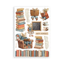 Stamperia Washi Pad A5 8 Pkg - Family