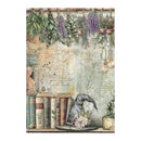 Stamperia A4 Rice Paper - Herbarium Silvae Books