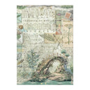 Stamperia A4 Rice Paper - Herbarium Silvae Bridge