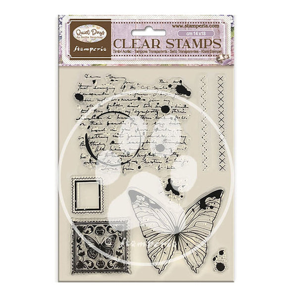 Stamperia Acrylic Stamps - Quiet Days Butterfly