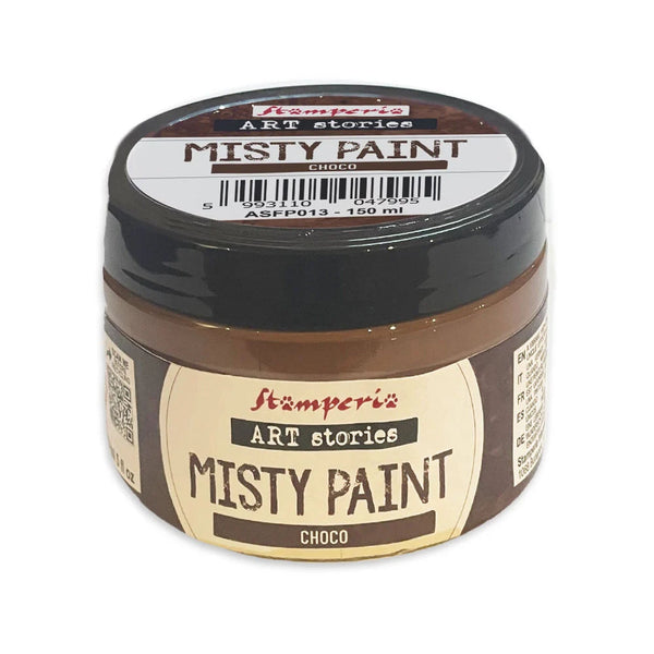 Stamperia Art Stories Misty Paint 150ml - Choco