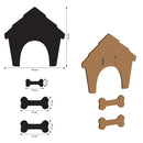 Stamperia Crafty Shapes - Furry Friends Doghouse and Bones