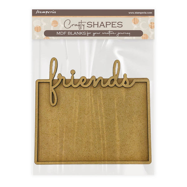 Stamperia Crafty Shapes - Furry Friends Plate Friends