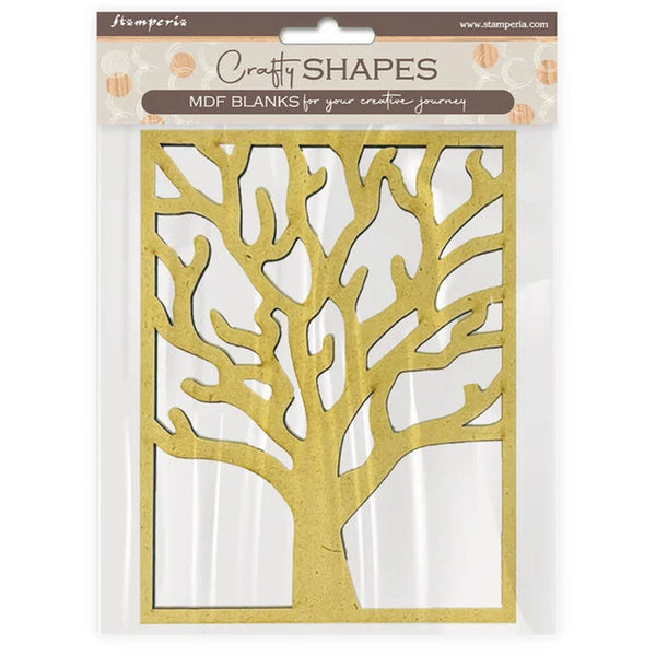 Stamperia Crafty Shapes - Herbarium Silvae Tree