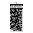 Stamperia Media Stencil with floral pattern on a white background