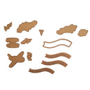 Stamperia Cutting Dies - Gingerbread Plane and Banners