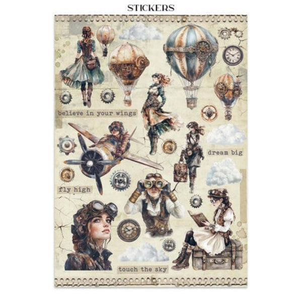 Stamperia Junk Journal Set - Voyages Fantastiques