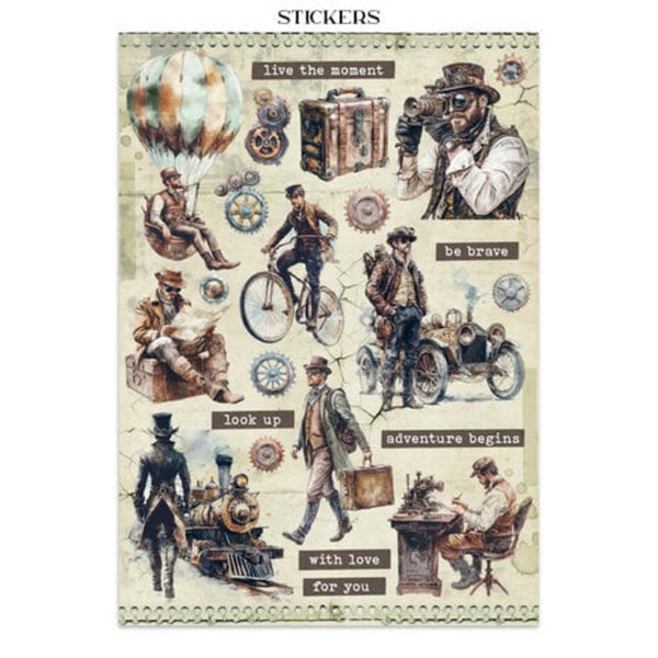 Stamperia Junk Journal Set - Voyages Fantastiques