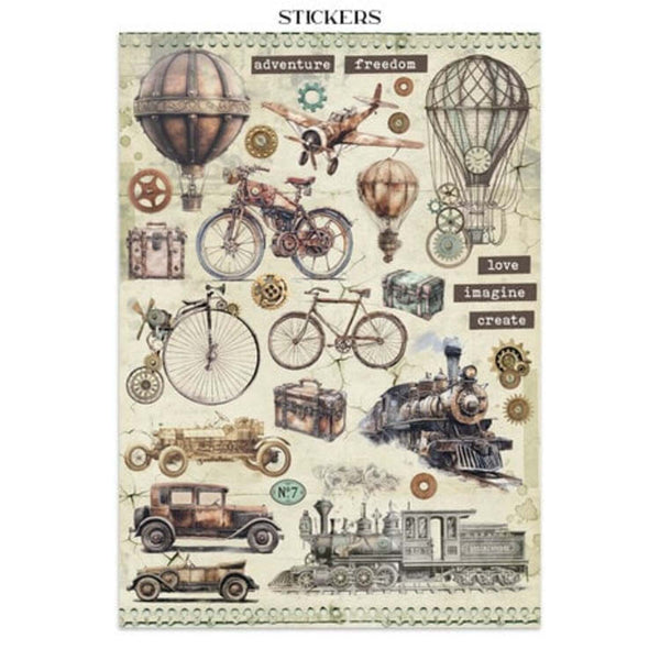 Stamperia Junk Journal Set - Voyages Fantastiques