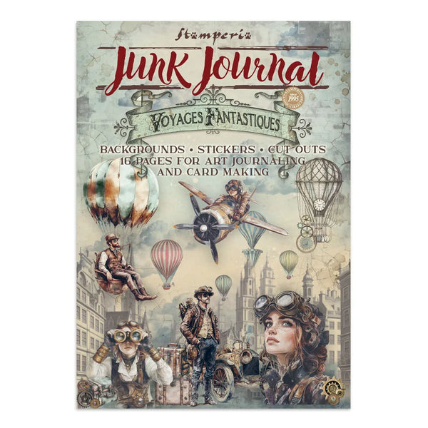 Stamperia Junk Journal Set - Voyages Fantastiques