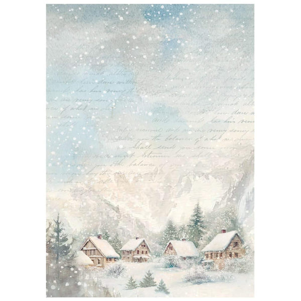 Stamperia Rice Paper Backgrounds A6 8/pkg - The Owl's House^