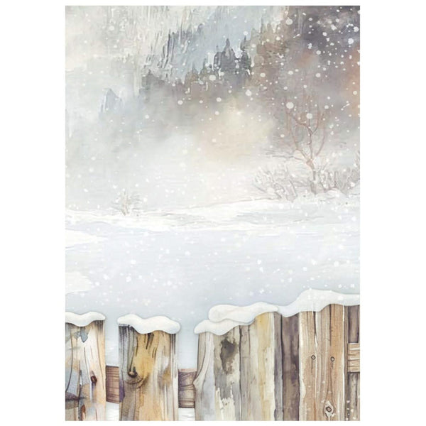 Stamperia Rice Paper Backgrounds A6 8/pkg - The Owl's House^
