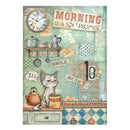 Stamperia Rice Paper Sheet A4 - Furry Friends Morning Is a Soft Promise