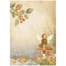 Stamperia Rice Paper Sheet A4 Selection Set of 6 - Whispering Woods