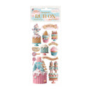 Stamperia Rub-On 4"x8.5" - Candy Christmas Cakes