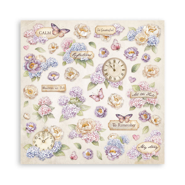 Stamperia Scrapbooking Pad 12"x12" 10/Pkg - Quiet Days