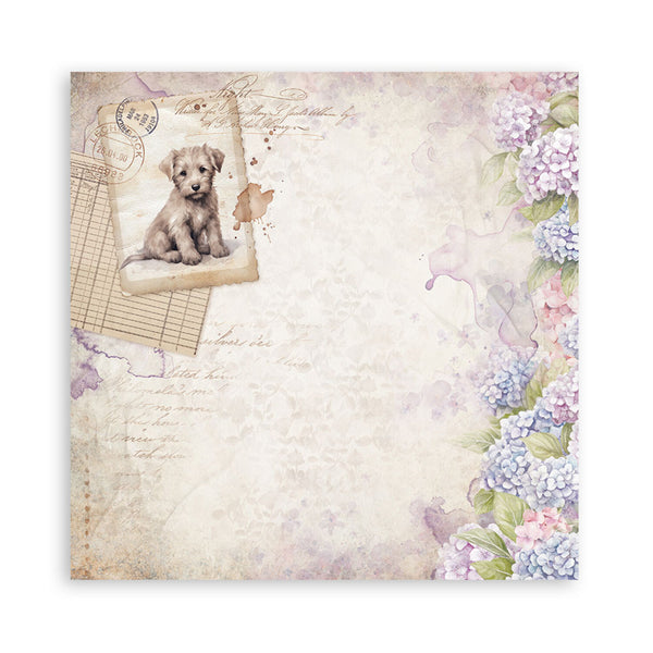 Stamperia Scrapbooking Pad 12"x12" 10/Pkg - Quiet Days