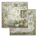 Stamperia Scrapbooking Pad 12"x 12" 10/pkg - Herbarium Silvae