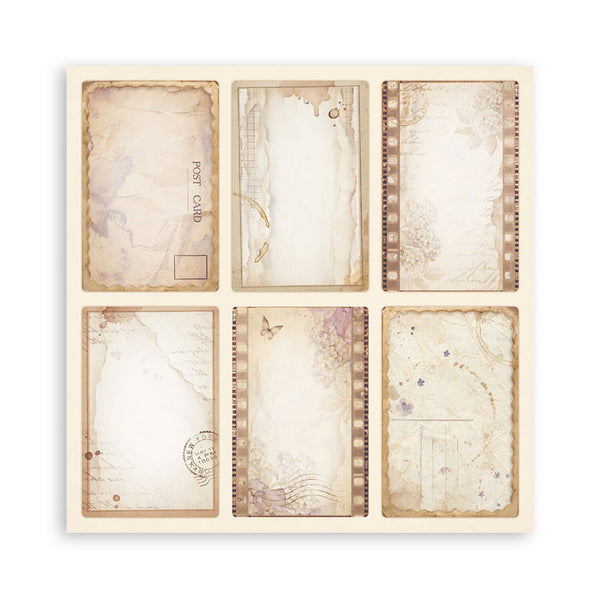 Stamperia Scrapbooking Pad 8"x8" 22/Pkg - Quiet Days