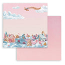 Stamperia Scrapbooking Small Pad 8"x 8" 10/Pkg - Candy Christmas