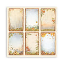 Stamperia Scrapbooking Small Pad 8"x8" 10/pkg - Whispering Woods