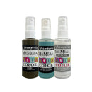 Three bottles of Stamperia Mix Mediu Aqua Color on a white background