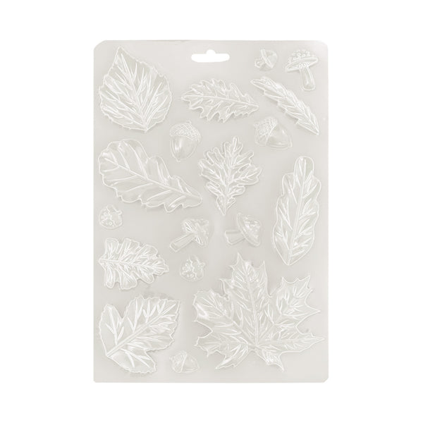 Stamperia Soft Mould A5 - Whispering Woods - Leaves