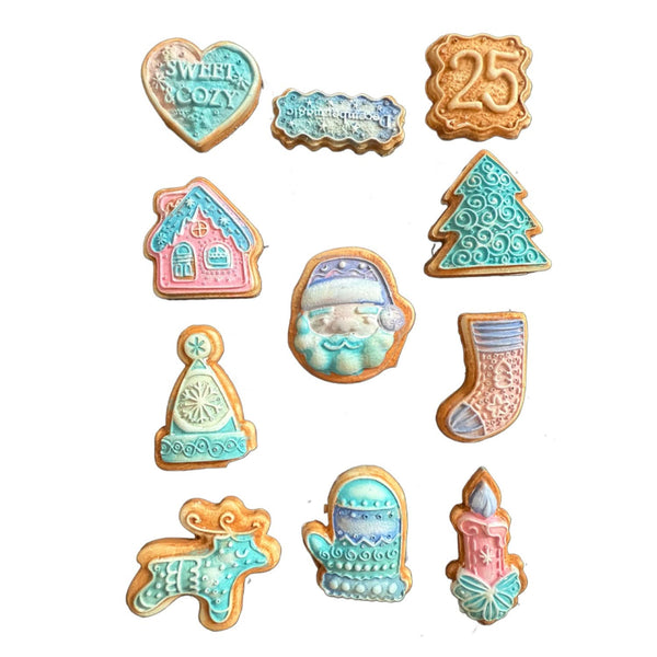 Stamperia Soft Mould A5 - Candy Christmas Elements