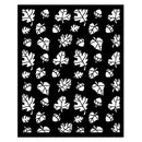 Stamperia Thick Stencil 7.87"x 9.84" -Whispering Woods - Leaves and Acorns Pattern