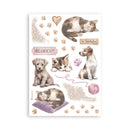 Stamperia Washi Pad A5 8 Pkg - Quiet Days