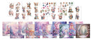 Collection of illustrated characters and scenes on a white background