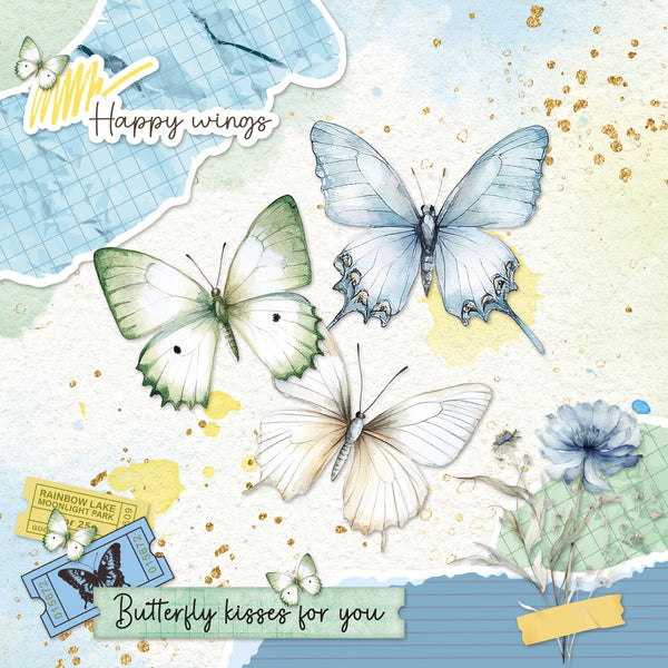 Studio Light Essentials Card Making Paper Pad - Spring Wings