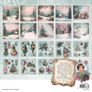 Studio Light Christmas Blush Collage Paper Pad - Backgrounds & Elements
