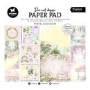 Studio Light Die-cut design Paper Pad with pastel floral and nature-themed designs on a white background.
