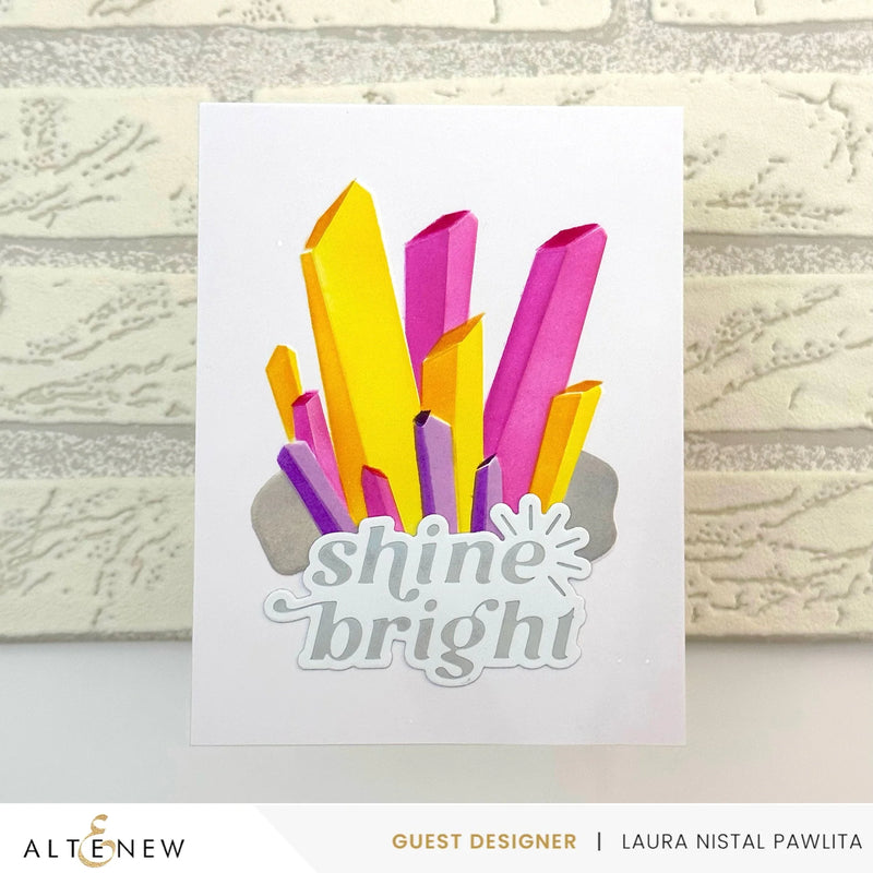 Altenew Sunshine Greeting Hot Foil Plate*