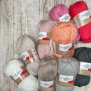 Fiddlesticks Superb 10 Yarn 100g - Baby Pink