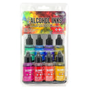 Tim Holtz Alcohol Ink Kit 8/Pkg Spectrum Retro
