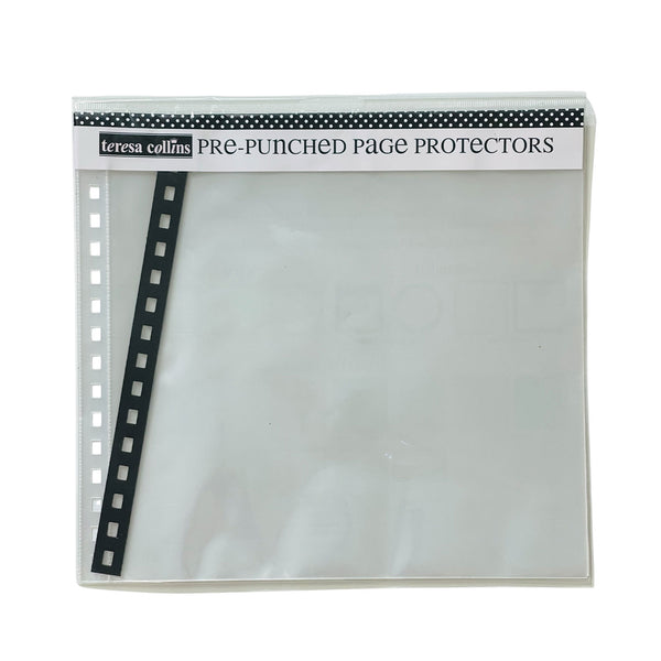 Teresa Collins Page Protectors 8″x 8″ 6/Pkg