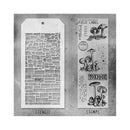 Tim Holtz Mixed-Media Stamps & Stencil - Set