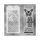 Tim Holtz Mixed-Media Stamps & Stencil - Set