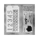 Tim Holtz Mixed-Media Stamps & Stencil - Set